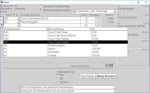 Kassensoftware